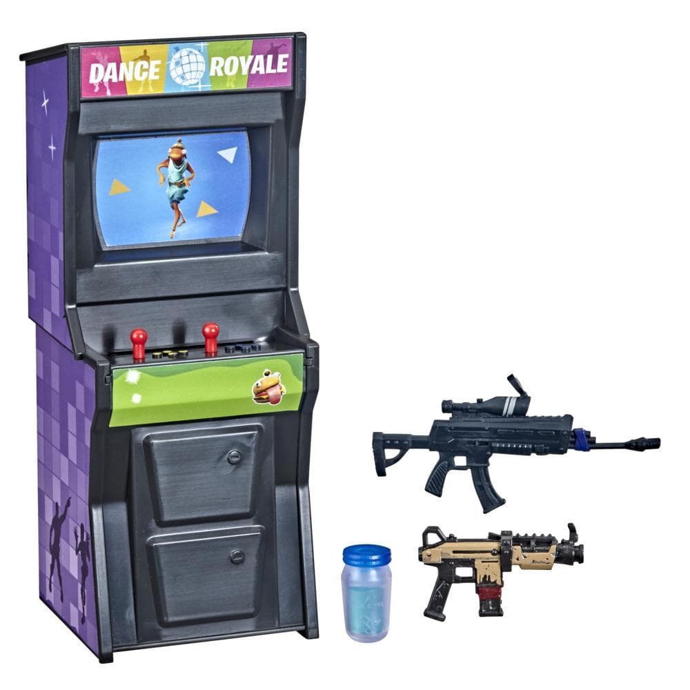 Hasbro Fortnite Victory Royale Series Purple Arcade Machine Collectible Toy with Accessories - Ages 8 and Up, 6-inch