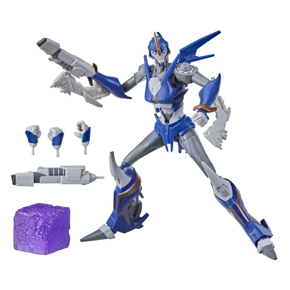 Transformers R.E.D. [Robot Enhanced Design] Transformers Prime Arcee, Non-Converting Figure, 8 and Up, 6-inch