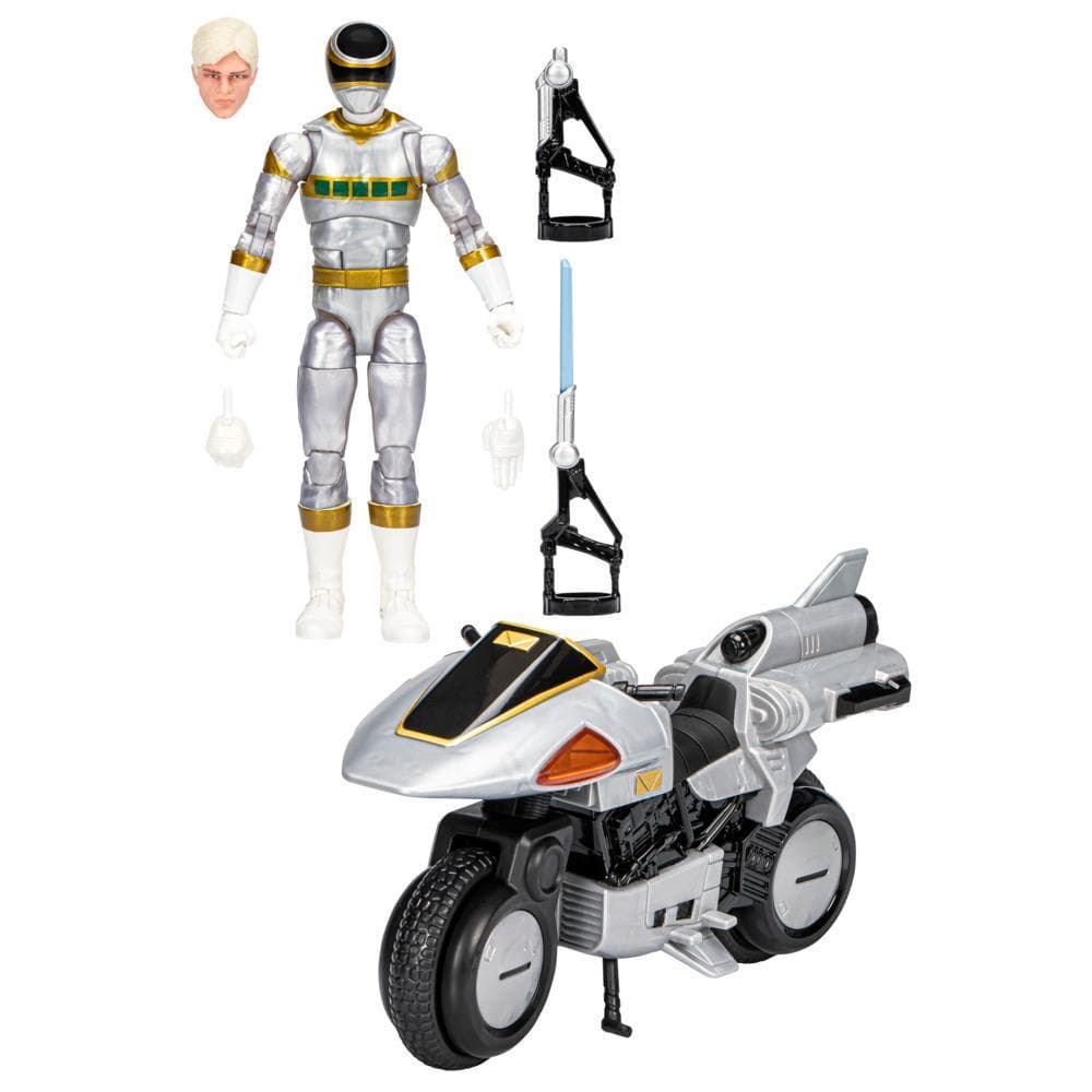 Power Rangers Lightning Collection In Space Silver Ranger 6-Inch Action Figure Collectible