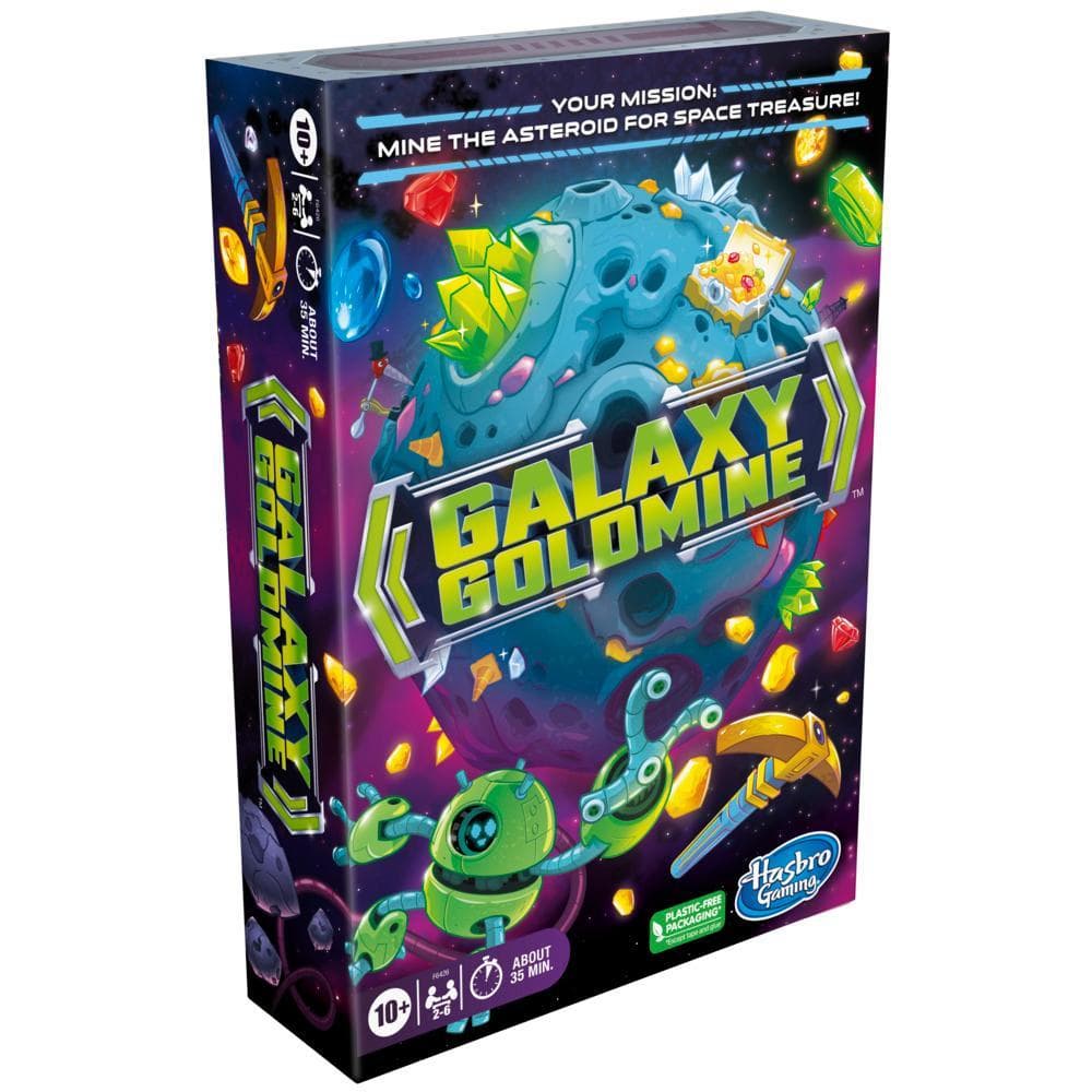 Galaxy Goldmine Game, Family Strategy Card Games for Adults & Kids, Family Games, Ages 10+