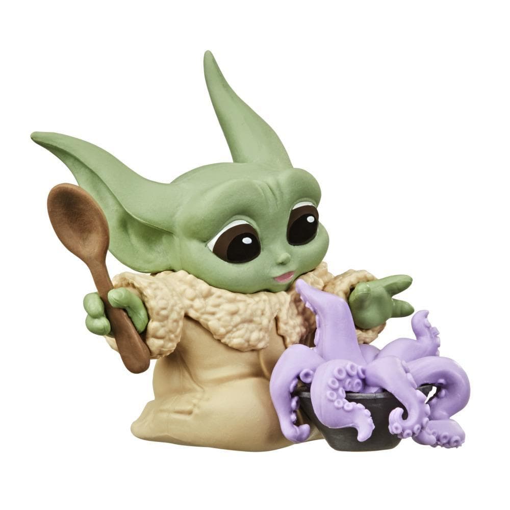 Star Wars The Bounty Collection Series 3 The Child Figure 2.25-Inch-Scale Tentacle Soup Surprise Pose Toy, Ages 4 and Up