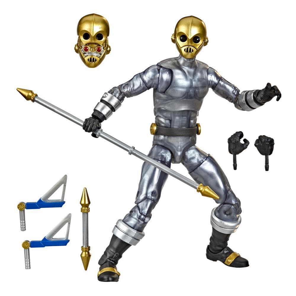 Power Rangers Lightning Collection Zeo Cog 6-Inch Premium Collectible Action Figure Toy Power Pop Art Packaging Variant