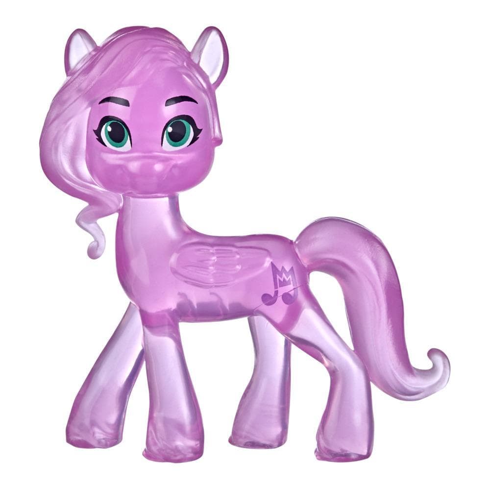 My Little Pony: A New Generation Crystal Princess Petals - 2-Inch Translucent Pink Pony Figure, Toy for Kids Ages 3 and Up