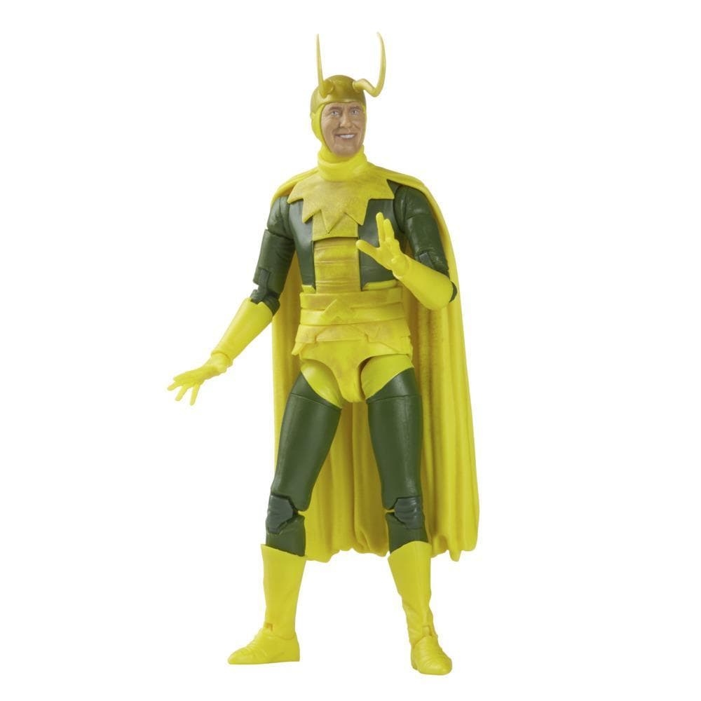 Marvel Legends Series MCU Disney Plus Classic Loki Marvel Action Figure, 5 Accessories and 1 Build-A-Figure Part