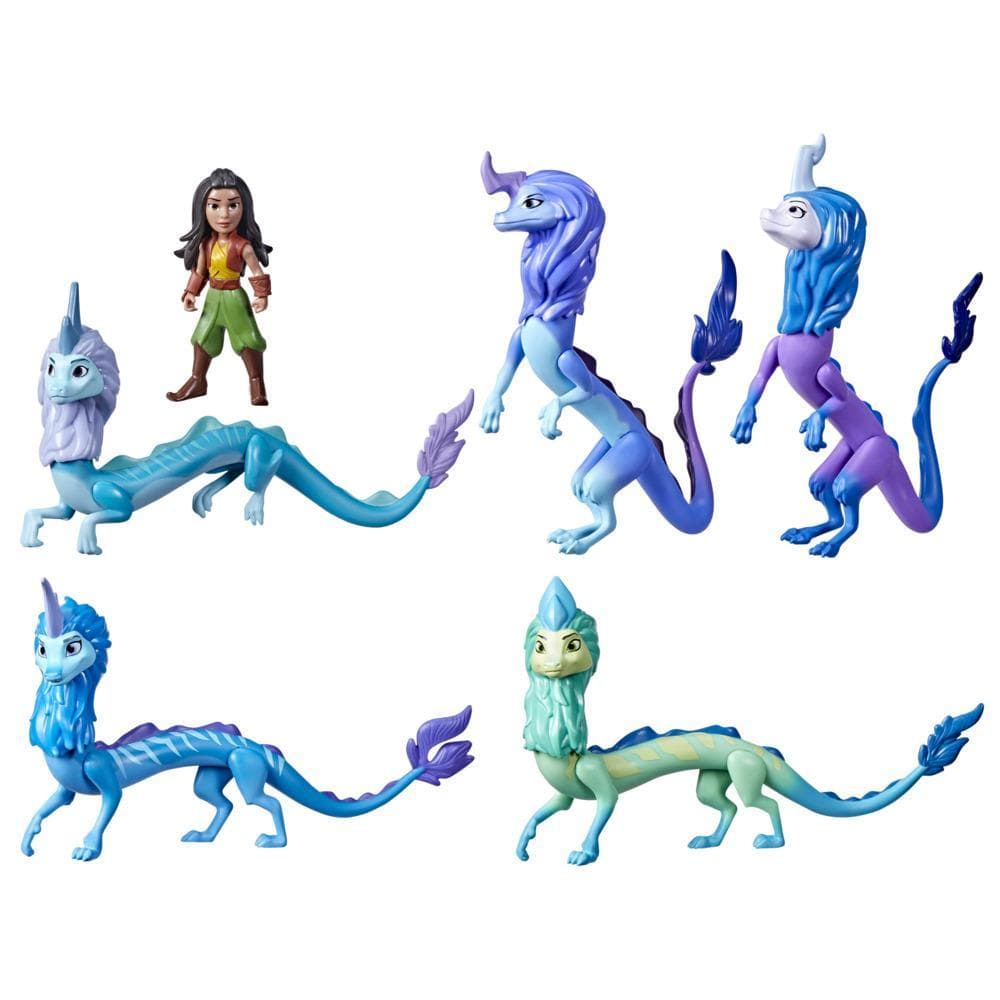 Disney's Raya and the Last Dragon Sisu Family Pack, Toys for Kids 3 and Up
