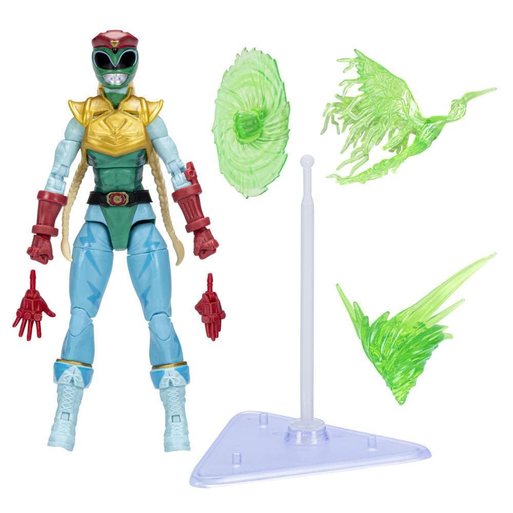Power Rangers X Street Fighter Lightning Collection Morphed Cammy Stinging Crane Ranger Collab Figure