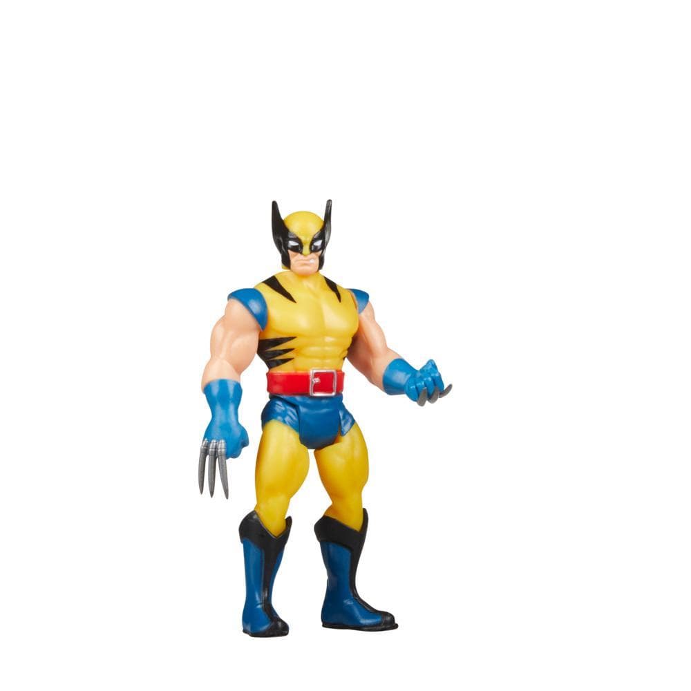 Marvel Legends Series Retro 375 Collection Wolverine Action Figures (3.75”)