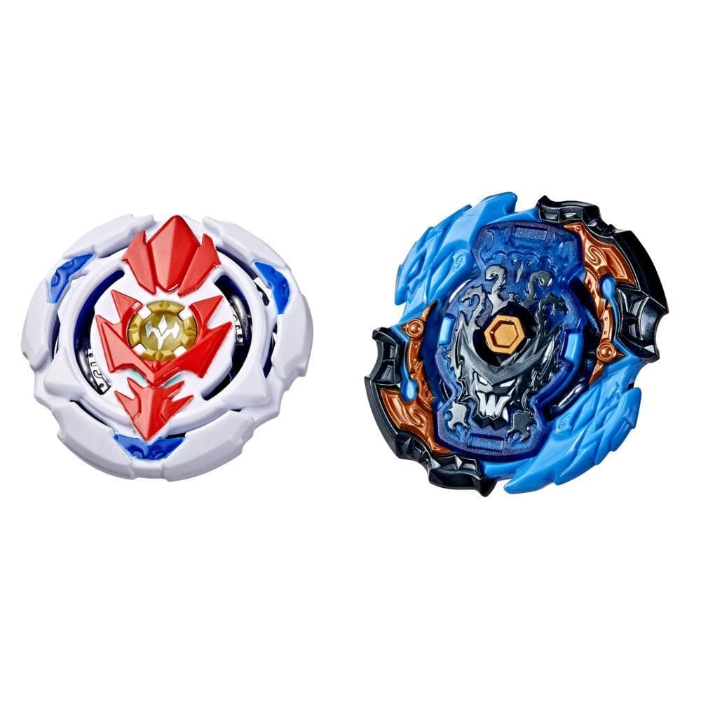 Beyblade Burst Surge Dual Collection Pack Hypersphere Lord Hydrax H5, Slingshock Spiral Treptune T4 Battling Game Top