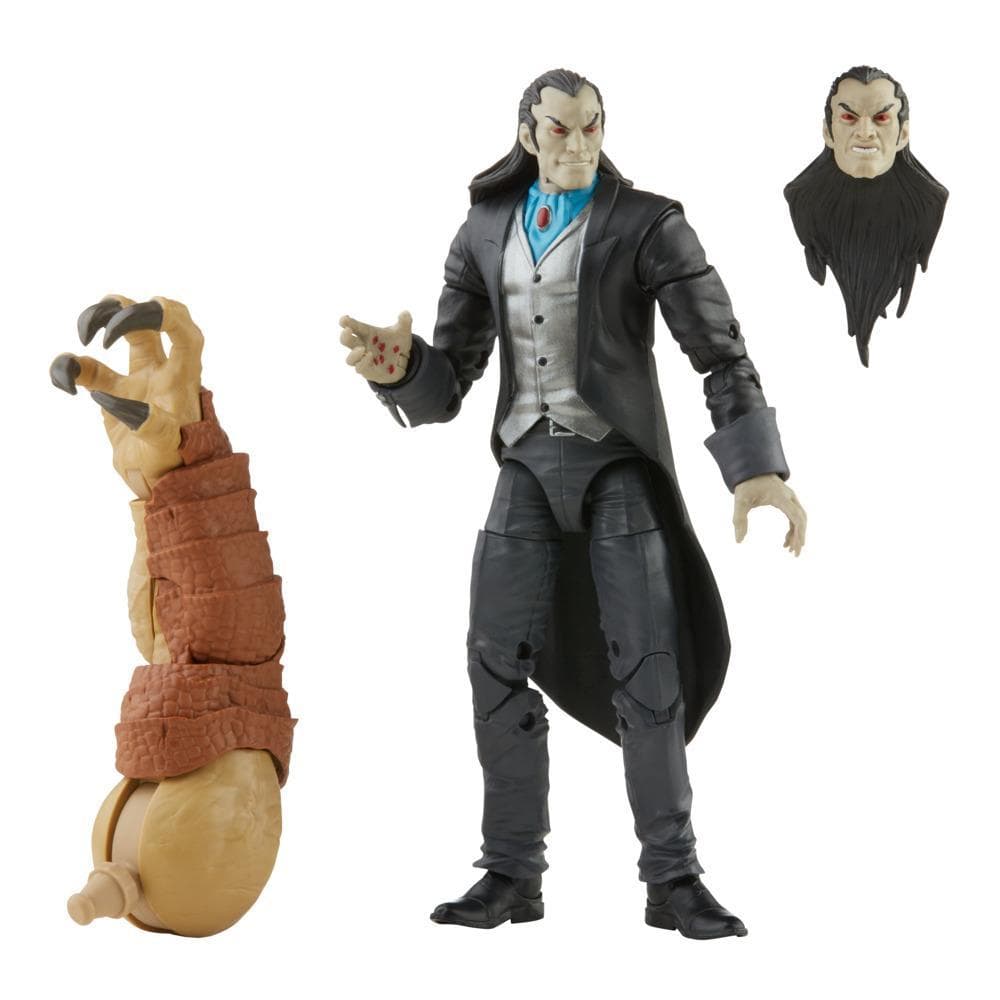 Marvel Legends Series Morlun 6-inch Collectible Action Figure Toy, 4 Accessories and 2 Build-A-Figure Part(s)