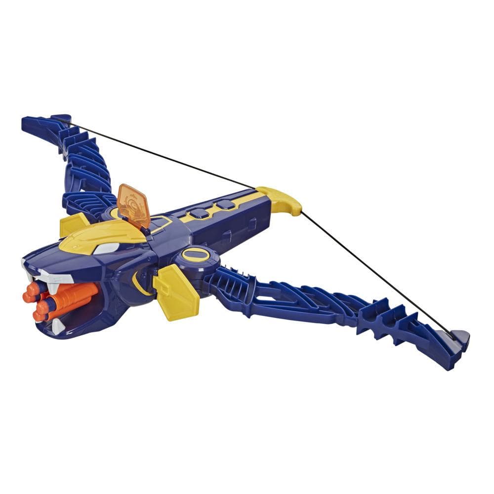 Power Rangers Beast Morphers Beast-X King Mega Bow Toy, Nerf Dart Firing Action, Inspired by Power Rangers TV Series
