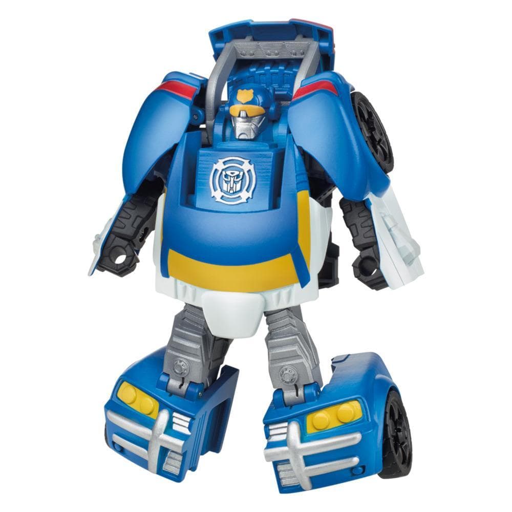 Transformers Rescue Bots Academy Classic Heroes Team Chase the Police-Bot Converting Toy, 4.5-Inch Figure, Kids Ages 3 and Up