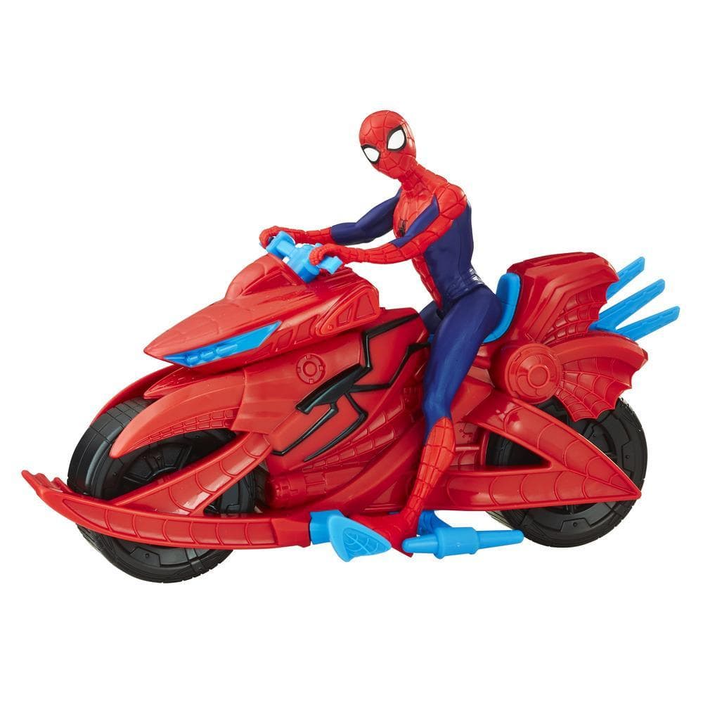 Marvel Spider-Man Figure with Cycle