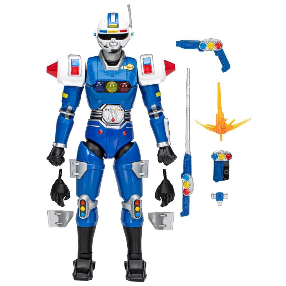 Power Rangers Lightning Collection Turbo Blue Senturion 6.6-Inch Action Figure Collectible