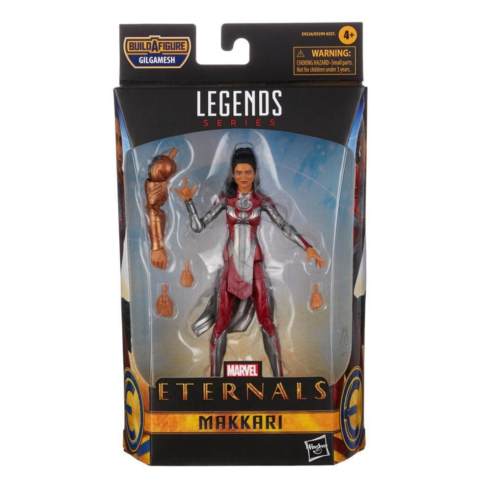 Hasbro Marvel Legends Series The Eternals 6-Inch Makkari Action Figure Toy, Includes 2 Accessories, Ages 4 and Up
