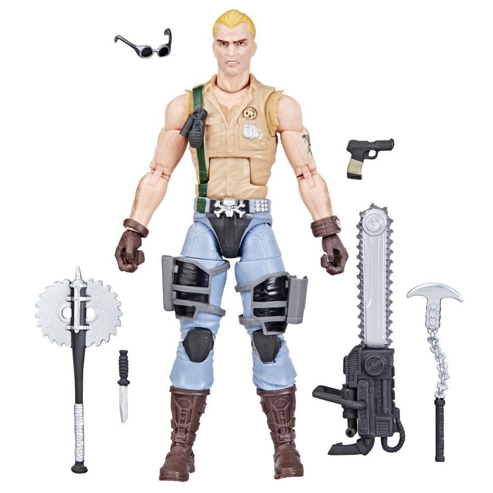 G.I. Joe Classified Series Dreadnok Buzzer, Collectible G.I. Joe Action Figure (6"), 106