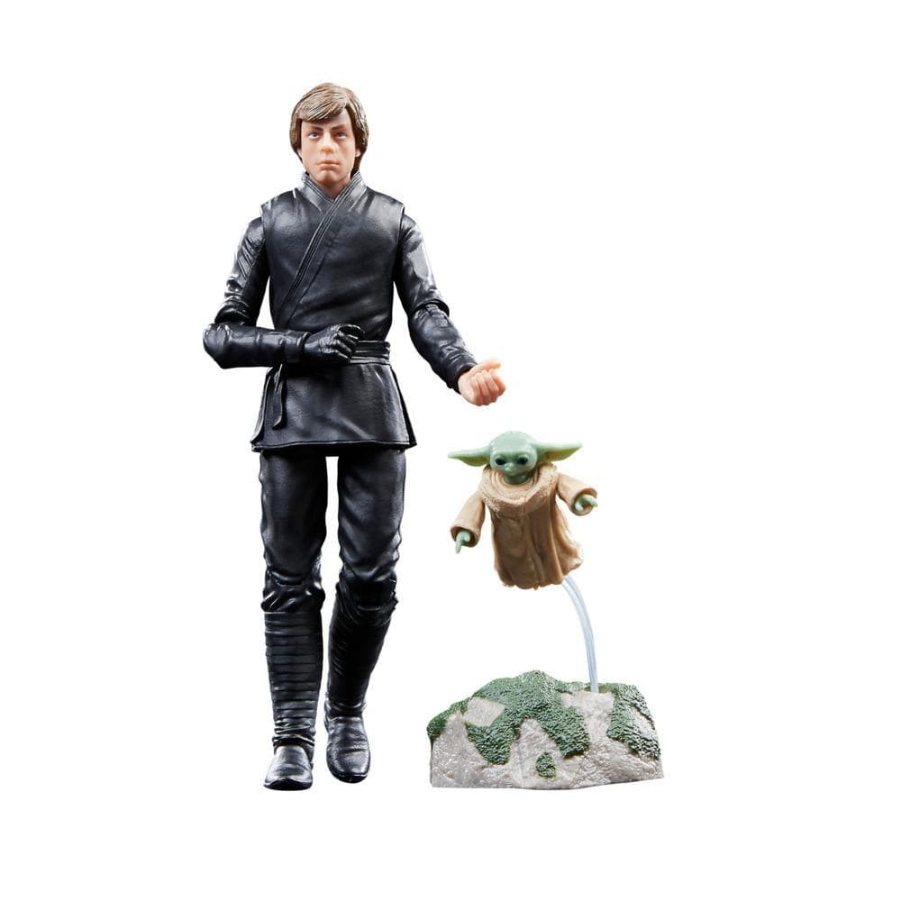 Star Wars The Black Series Luke Skywalker & Grogu Star Wars Action Figures (6”) 2-Pack
