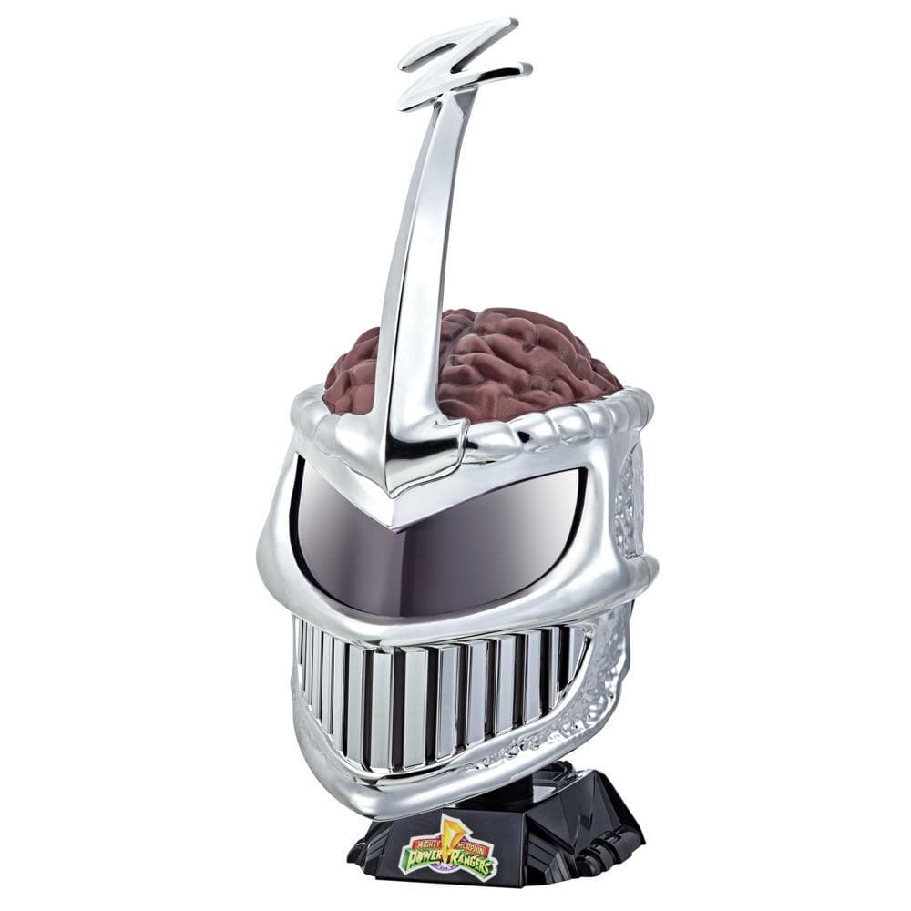 Power Rangers Lightning Collection Lord Zedd Premium Role Play Helmet with Electronic Voice Changer With Display Stand