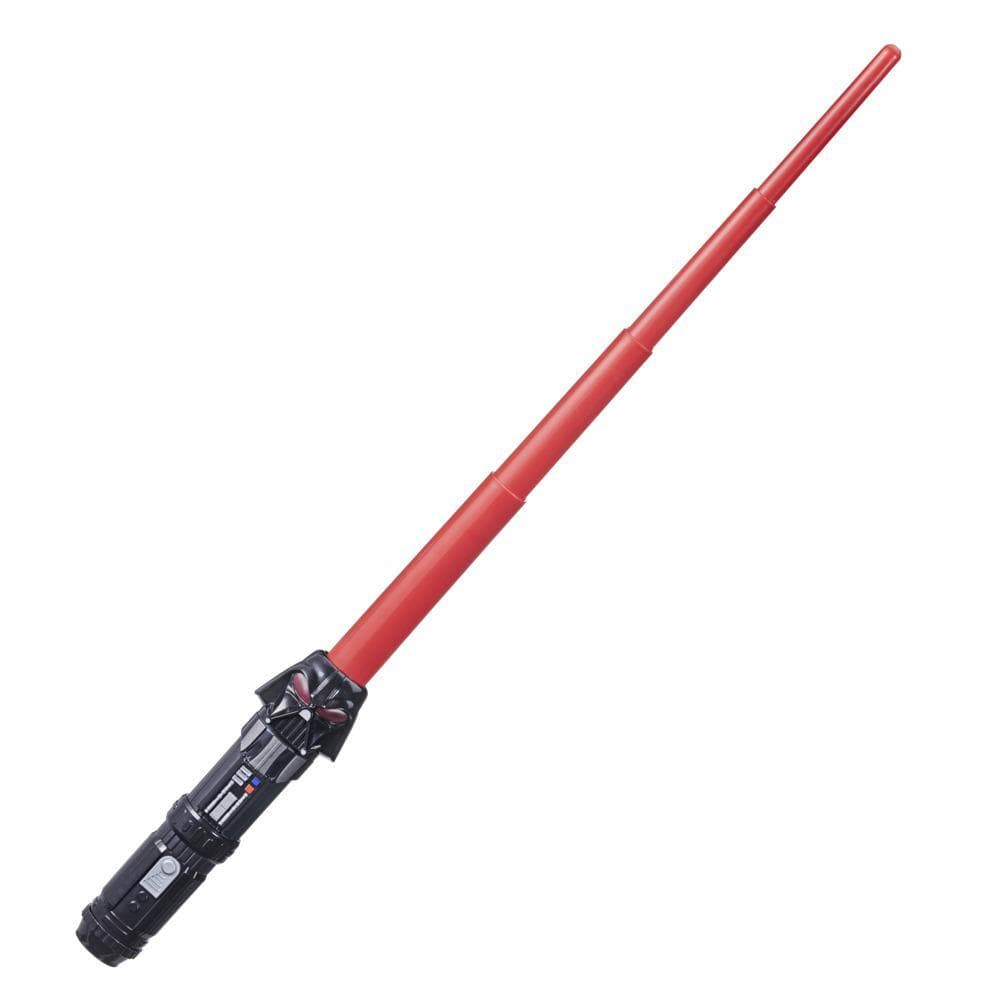 Star Wars Lightsaber Squad Darth Vader Extendable Red Lightsaber Roleplay Toy for Kids Ages 4 and Up
