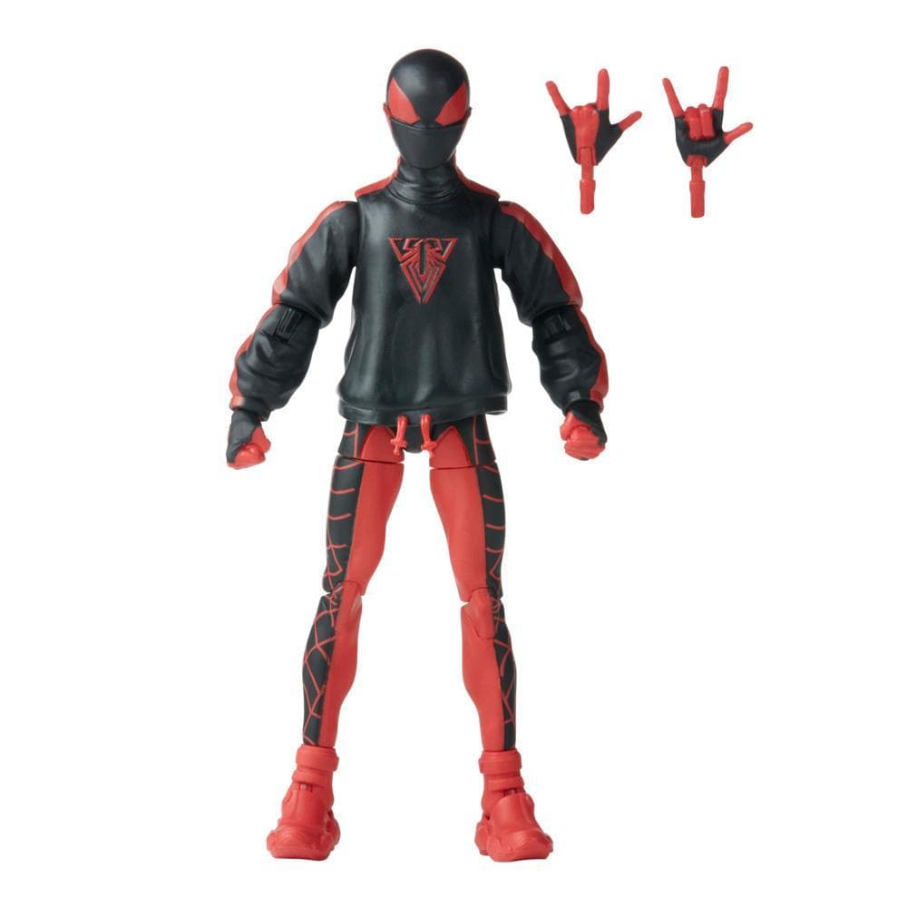 Hasbro Marvel Legends Series Miles Morales Spider-Man Legends, 6 Inch Action Figures