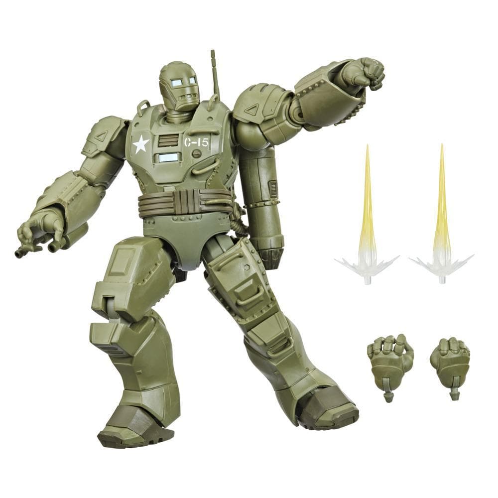 Marvel Legends Series 6-inch Scale Action Figure The Hydra Stomper Toy, Premium Design, 6-Inch Scale Figure Figure, Backpack, 4 Accessories