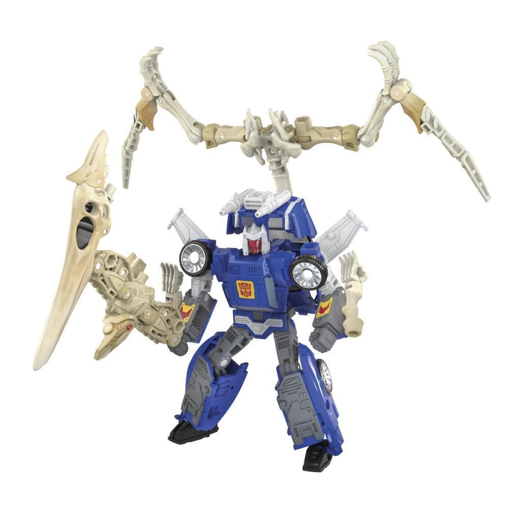 Transformers Toys Generations War for Cybertron: Kingdom Deluxe WFC-K25 Wingfinger Action Figure - 8 and Up, 5.5-inch