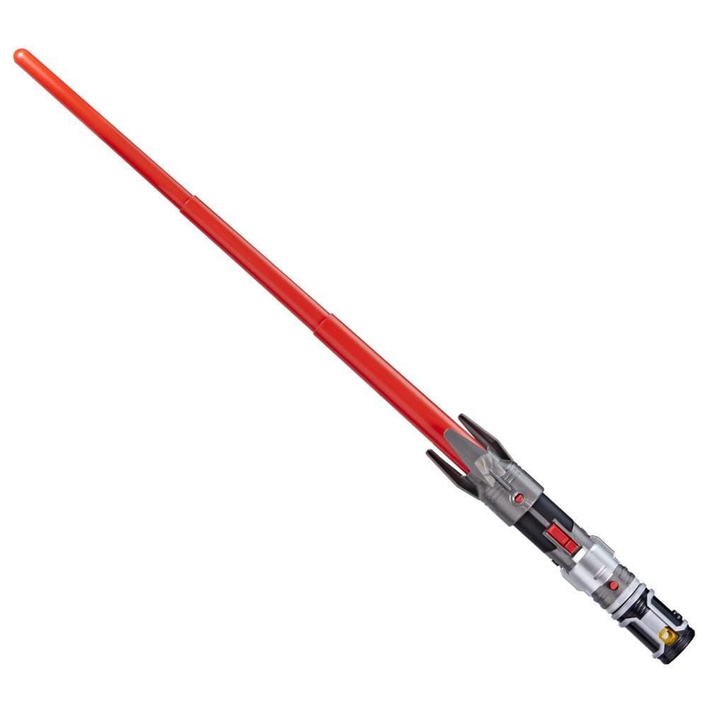 Star Wars Lightsaber Forge Darth Maul Extendable Red Lightsaber, Customizable Roleplay Toy for Kids Ages 4 and Up