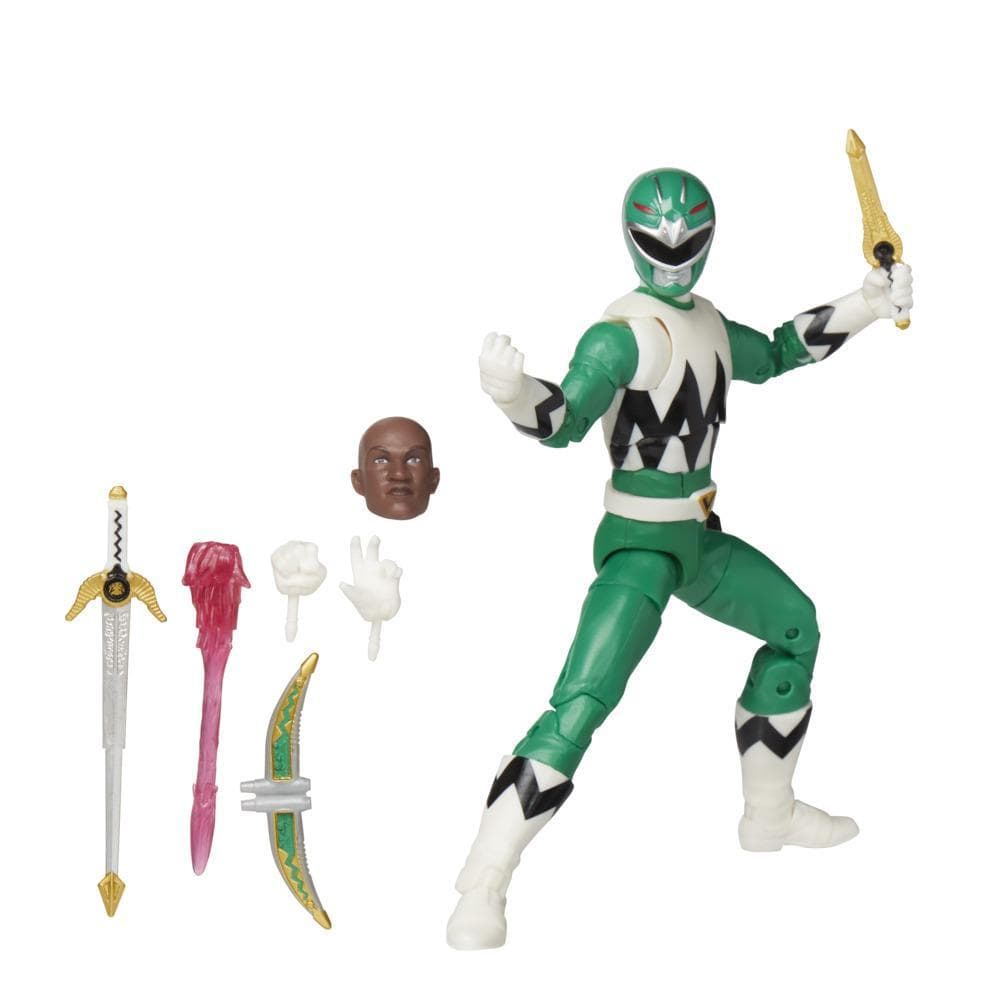 Power Rangers Lightning Collection Lost Galaxy Green Ranger Figure