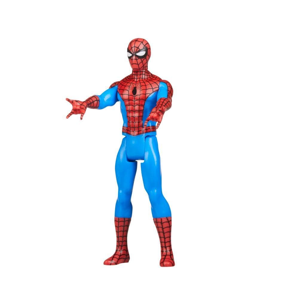 Marvel Legends Series Retro 375 Collection Spider-Man Action Figures (3.75”)