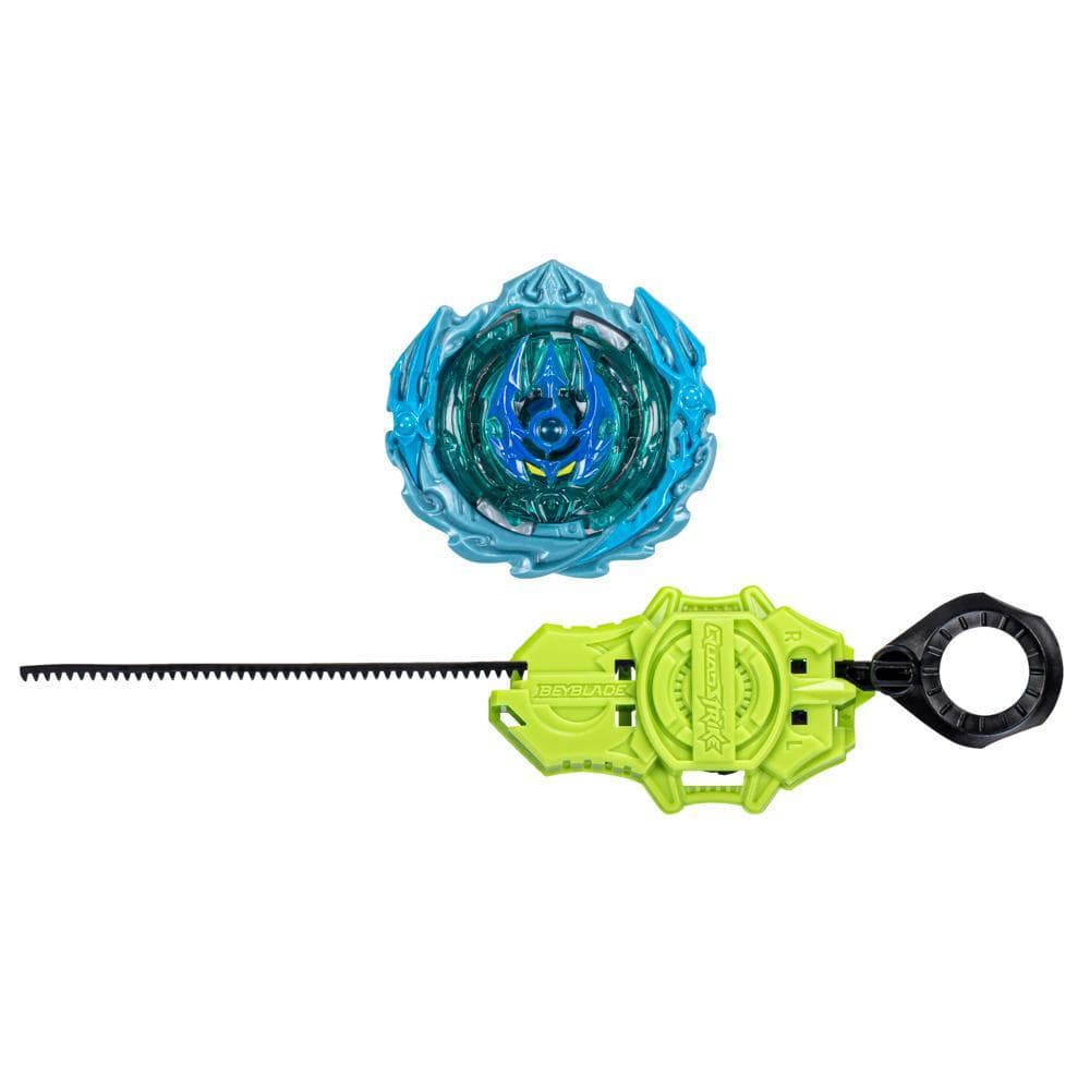 Beyblade Burst QuadStrike Hydra Poseidon P8 Starter Pack, Battling Game Toy with Launcher
