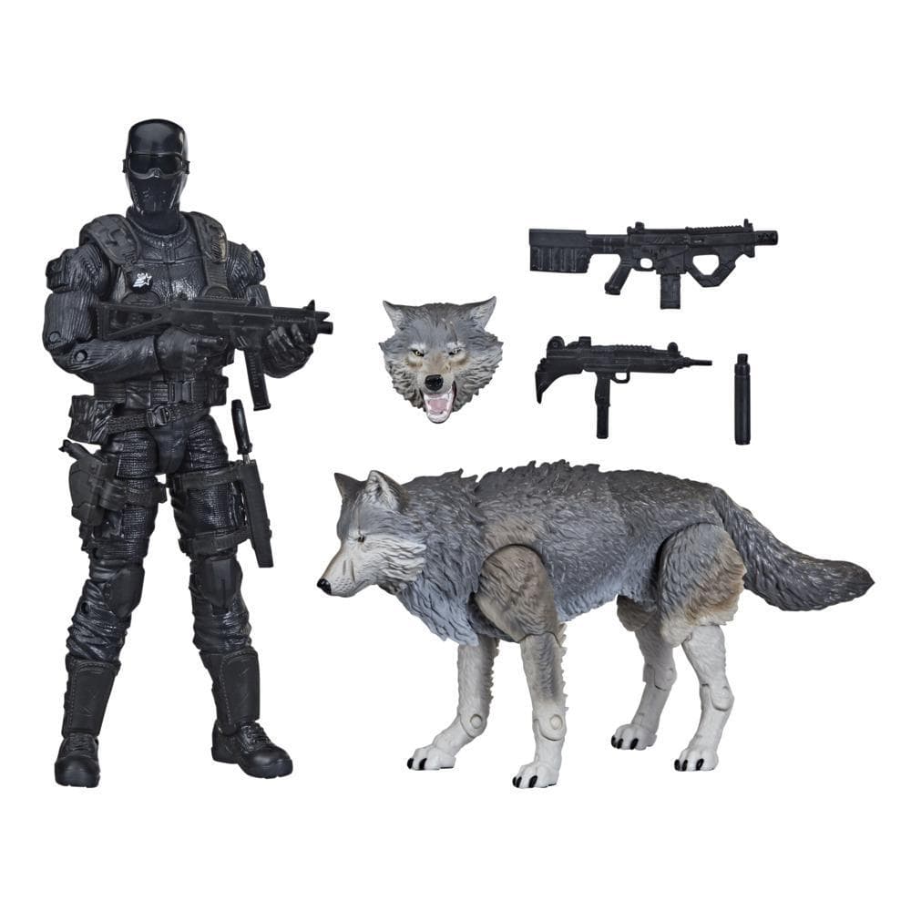 G.I. Joe Classified Series Snake Eyes & Timber: Alpha Commandos Action Figures 30 Collectible Toy wth Custom Package Art