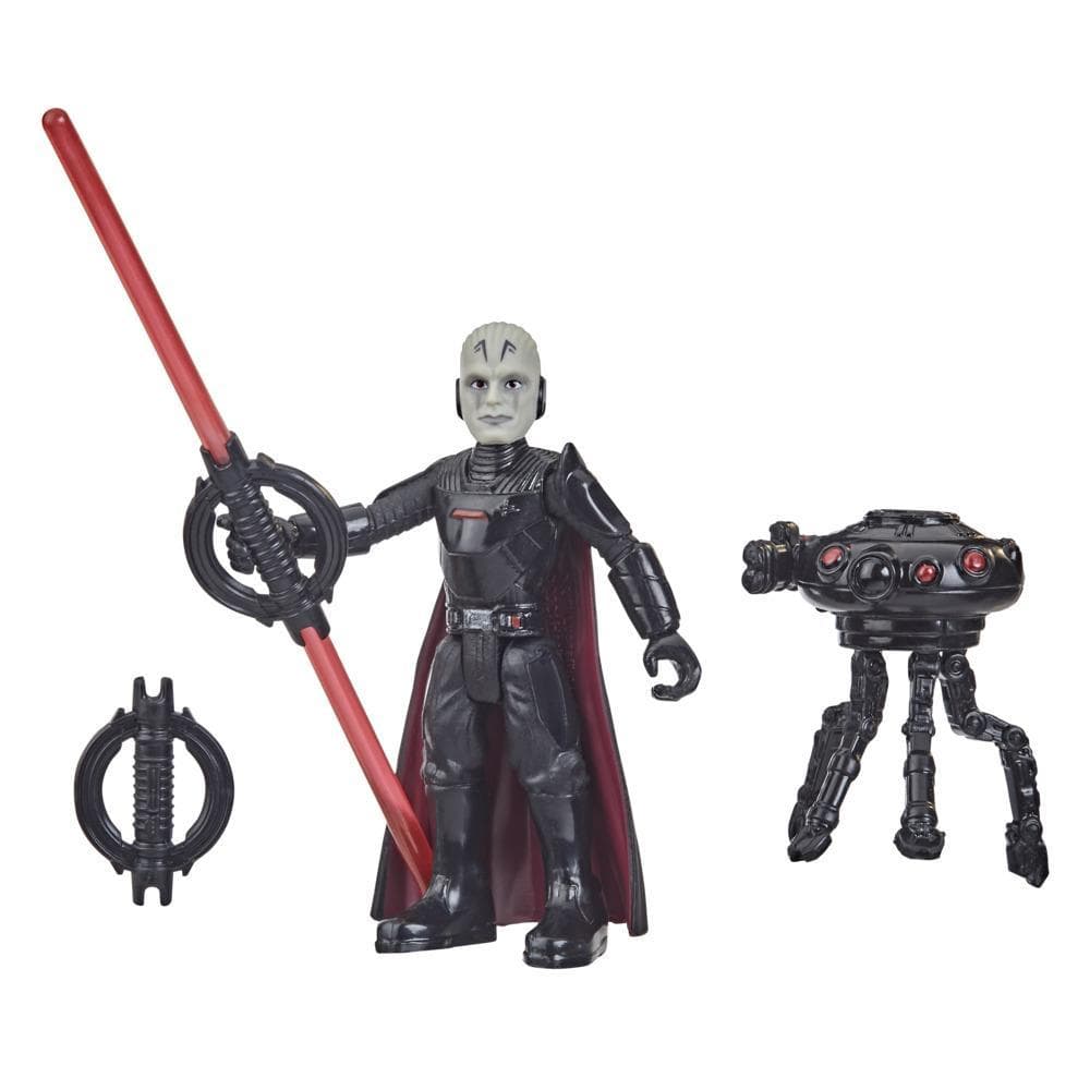 Star Wars Mission Fleet Gear Class, 2.5-Inch-Scale Grand Inquisitor Action Figure, Star Wars Toy for Kids Ages 4 and Up