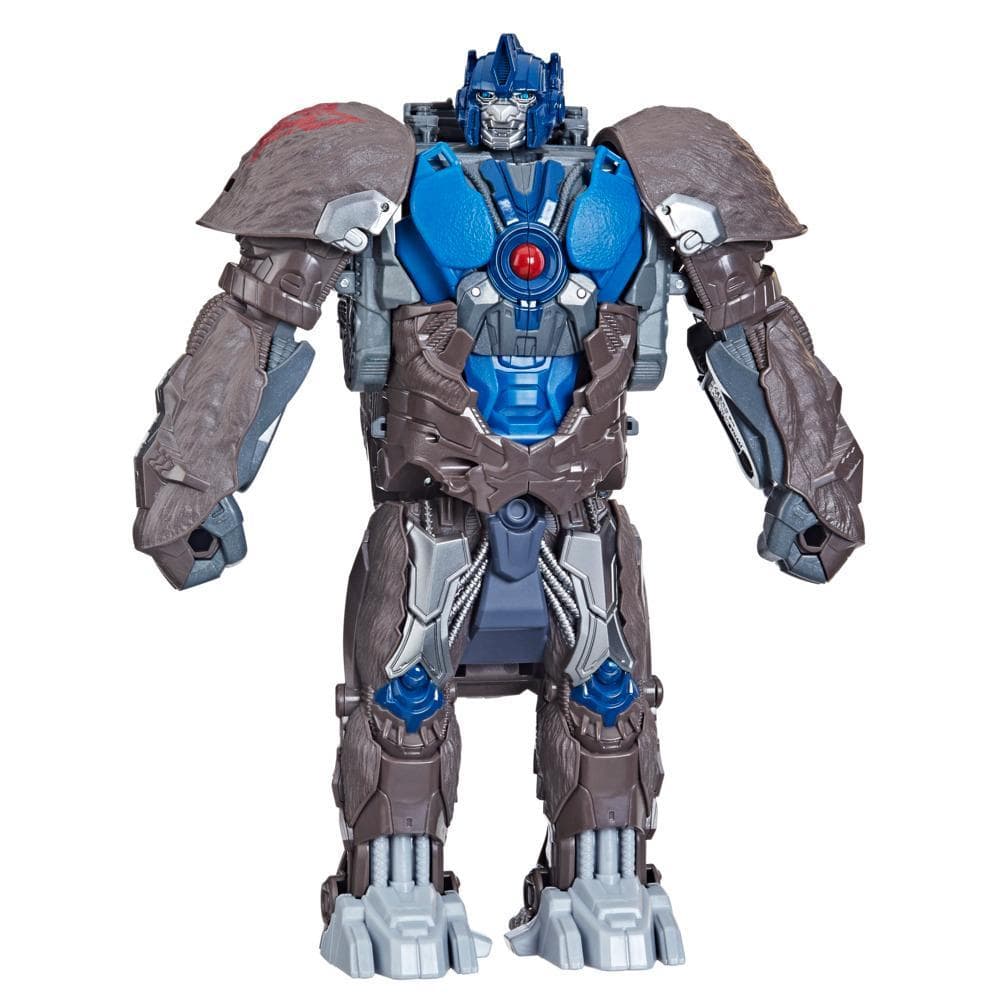 Transformers Toys Transformers: Rise of the Beasts Movie, Smash Changer Optimus Primal Action Figure - Ages 6 and up, 9-inch