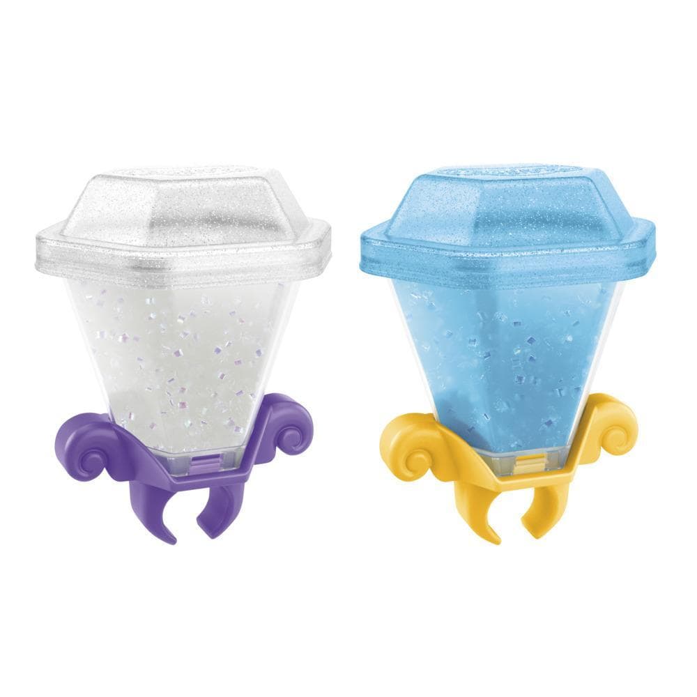 Play-Doh Crystal Crunch Gem Dazzlers Scented 2-Pack, Blue Peppermint and White Coconut Scents, Non-Toxic