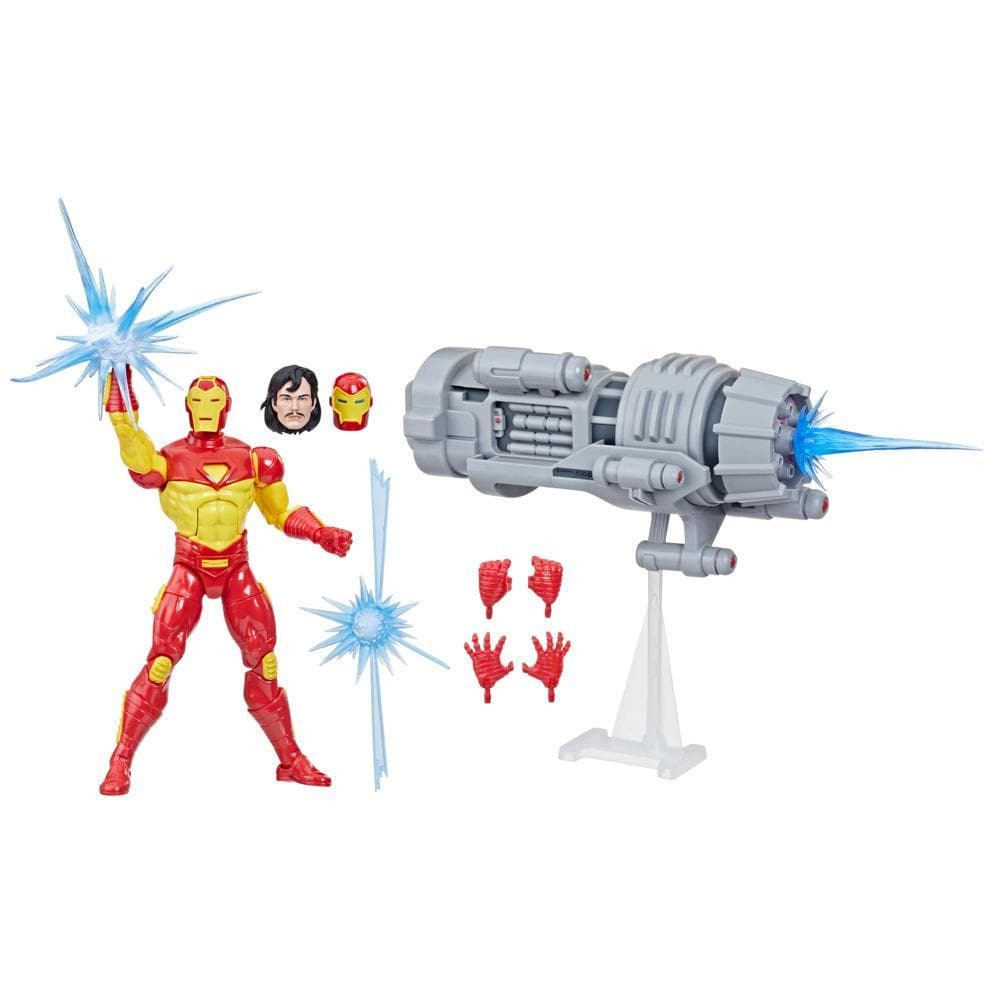 Marvel Legends Retro Iron Man 6” Action Figure Toy