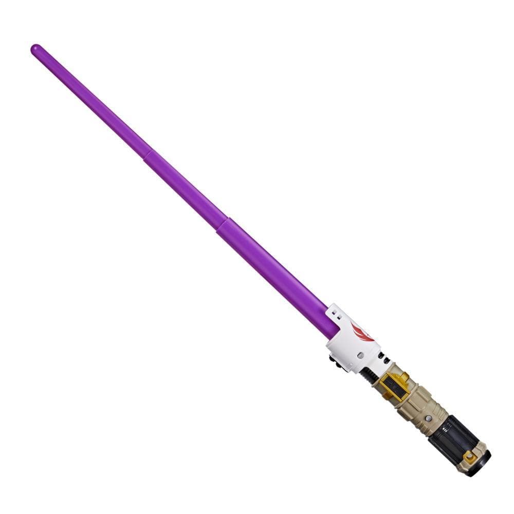 Star Wars Lightsaber Forge Mace Windu Extendable Purple Lightsaber Customizable Roleplay Toy, Ages 4 and Up