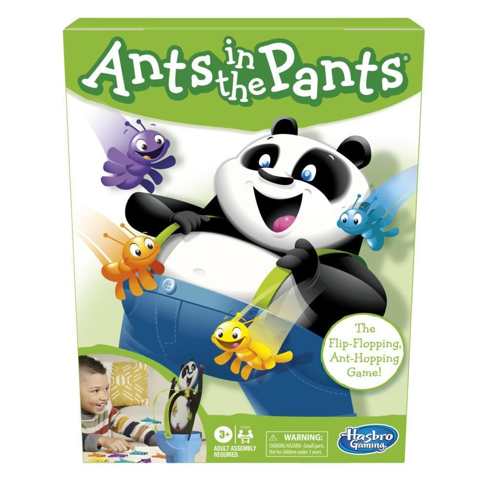 Ants in the Pants, Easy and Fun Preschool Game For Kids Ages 3 and Up, for 2-4 Players