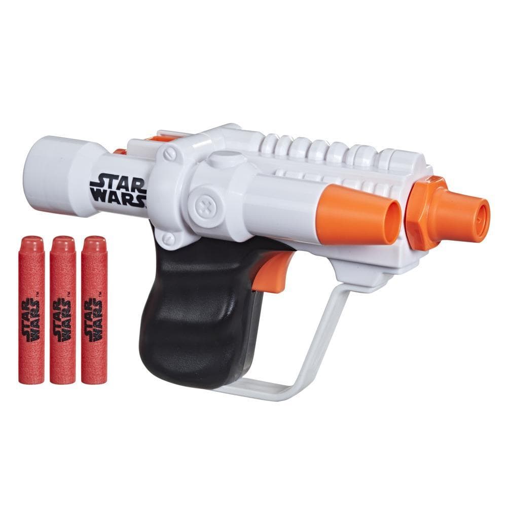 Nerf Star Wars Scout Trooper EC-17 Blaster, The Mandalorian, Reticle Scope, 3 Official Nerf Elite Darts, 2-Dart Storage