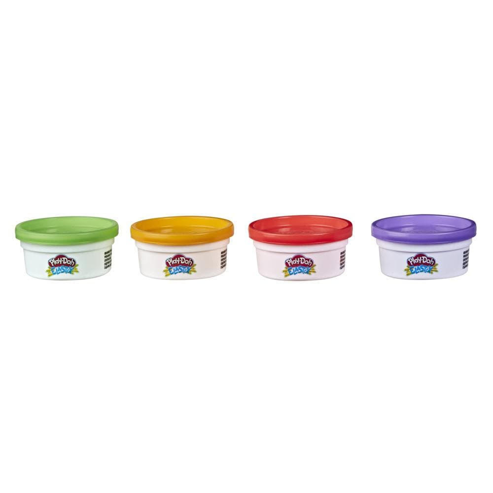 Play-Doh Elastix Compound 4-Pack of Bold Colors