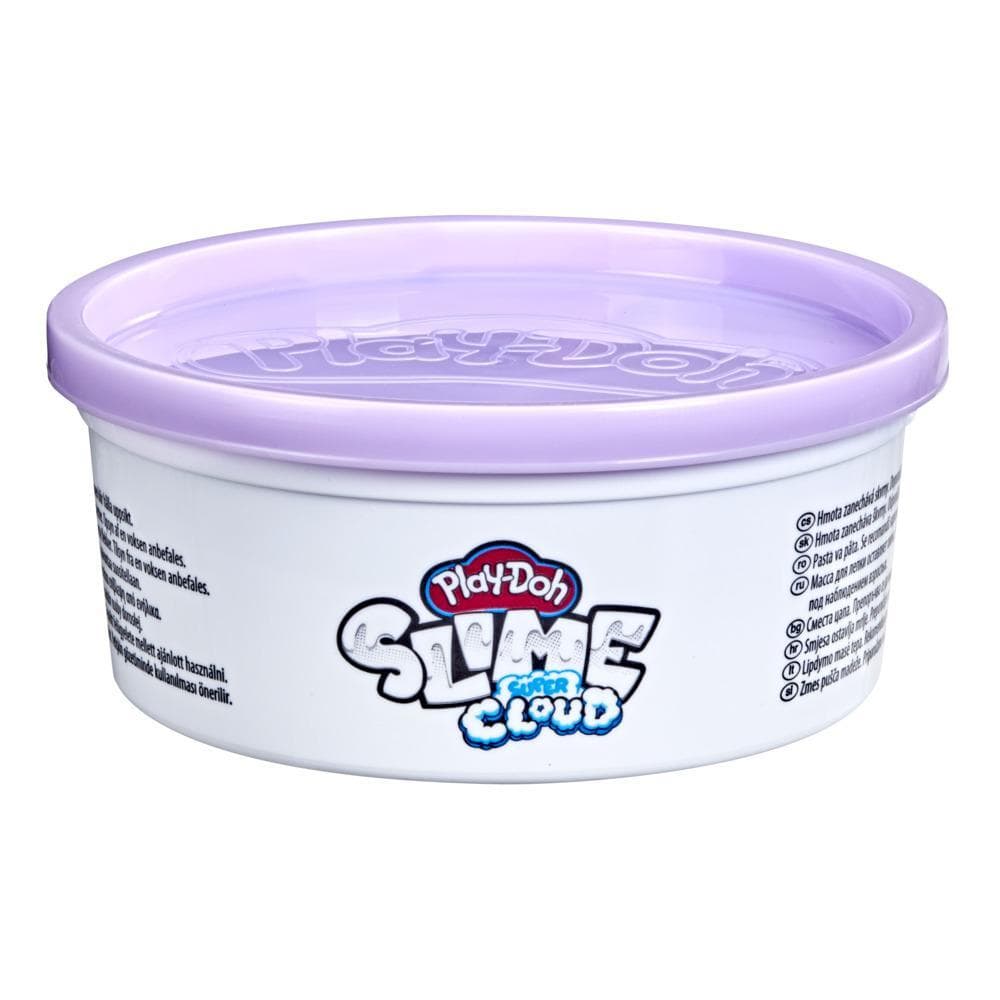 Play-Doh Slime Super Cloud Single Can of Violet Fluffy Compound for Kids 3 Years and Up