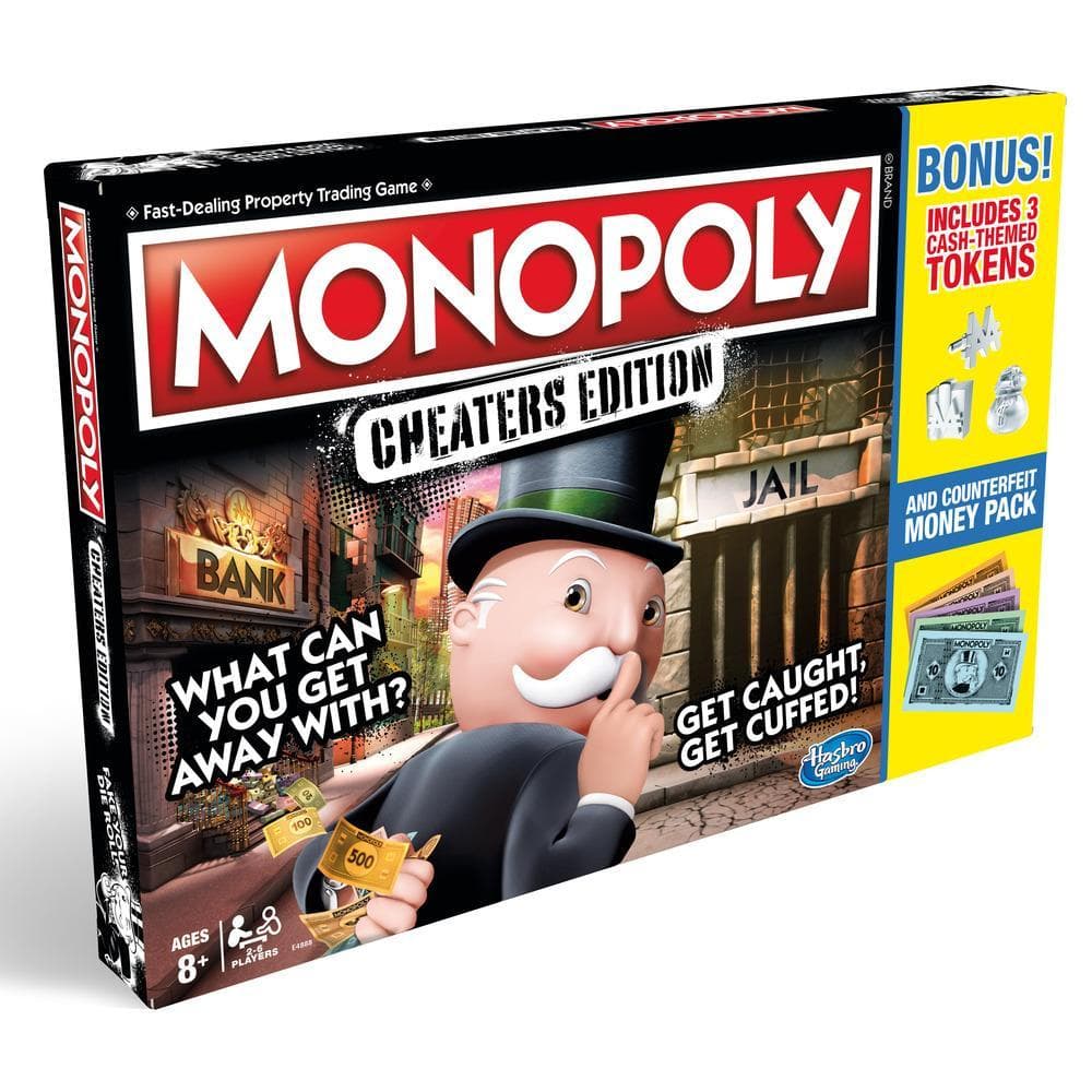 MONOPOLY EDICIÓN PARA TRAMPOSOS VALUE PACK