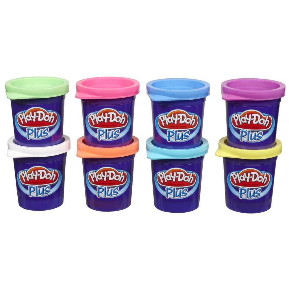 PLAY-DOH Plus - ensemble de 8 pots