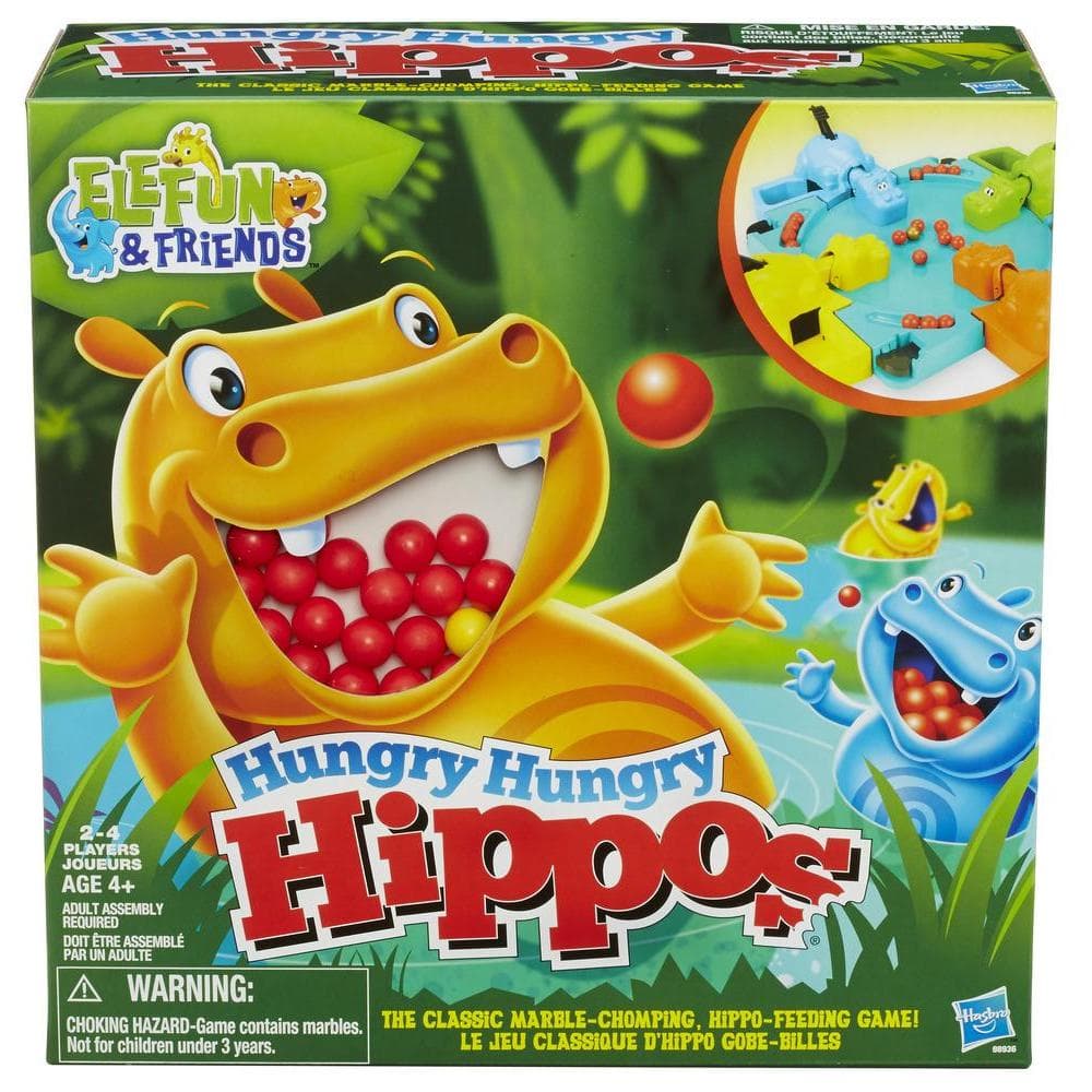 Elefun & Friends - Jeu Hungry Hungry Hippos