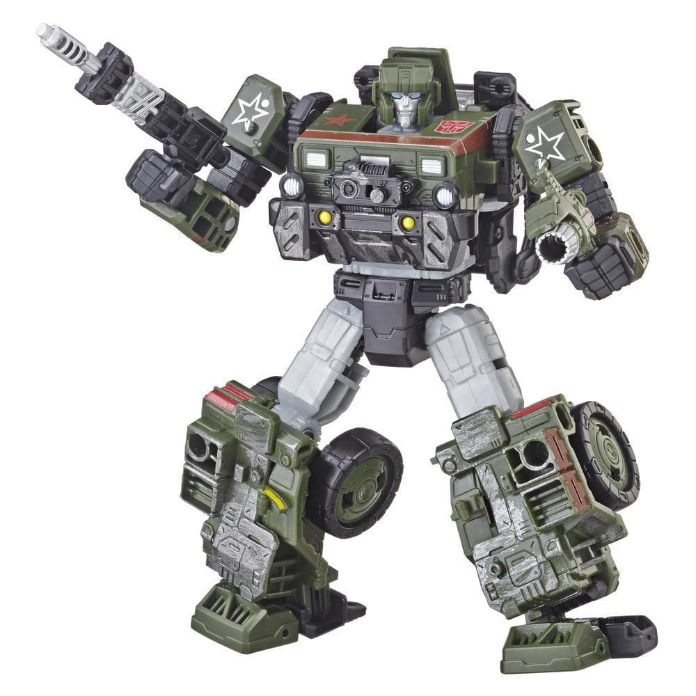 Transformers Generations War for Cybertron: Siege - Figurine Autobot Hound WFC-S9 de classe de luxe