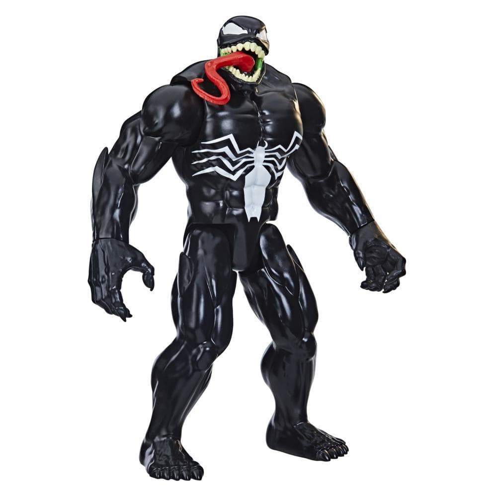 Marvel Spider-Man Titan Hero Series, figurine de collection Deluxe Venom de 30 cm, jouets pour enfants de 4 ans et plus