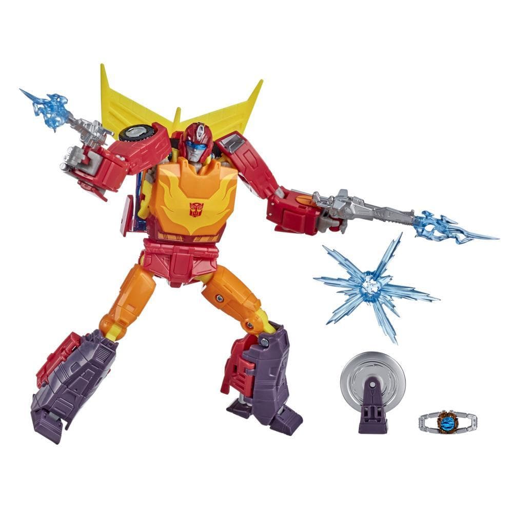 Transformers Studio Series 86, figurine Autobot Hot Rod de 16,5 cm du film Transformers : Le Film, Voyageur, dès 8 ans