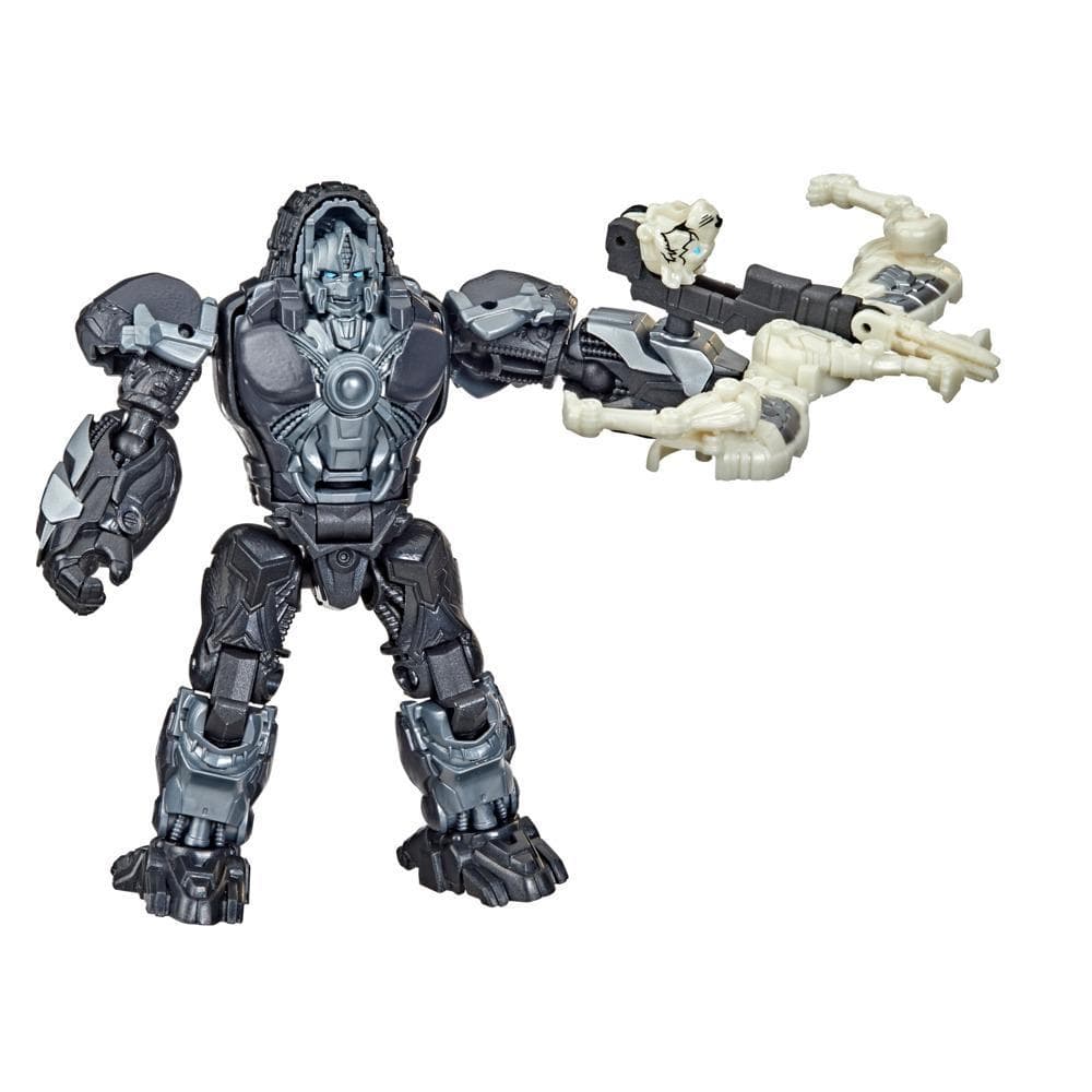 Transformers: Rise of the Beasts, pack de 2 figurines Beast Alliance Beast Weaponizers avec Optimus Primal, dès 6 ans, échelle 12,5 cm