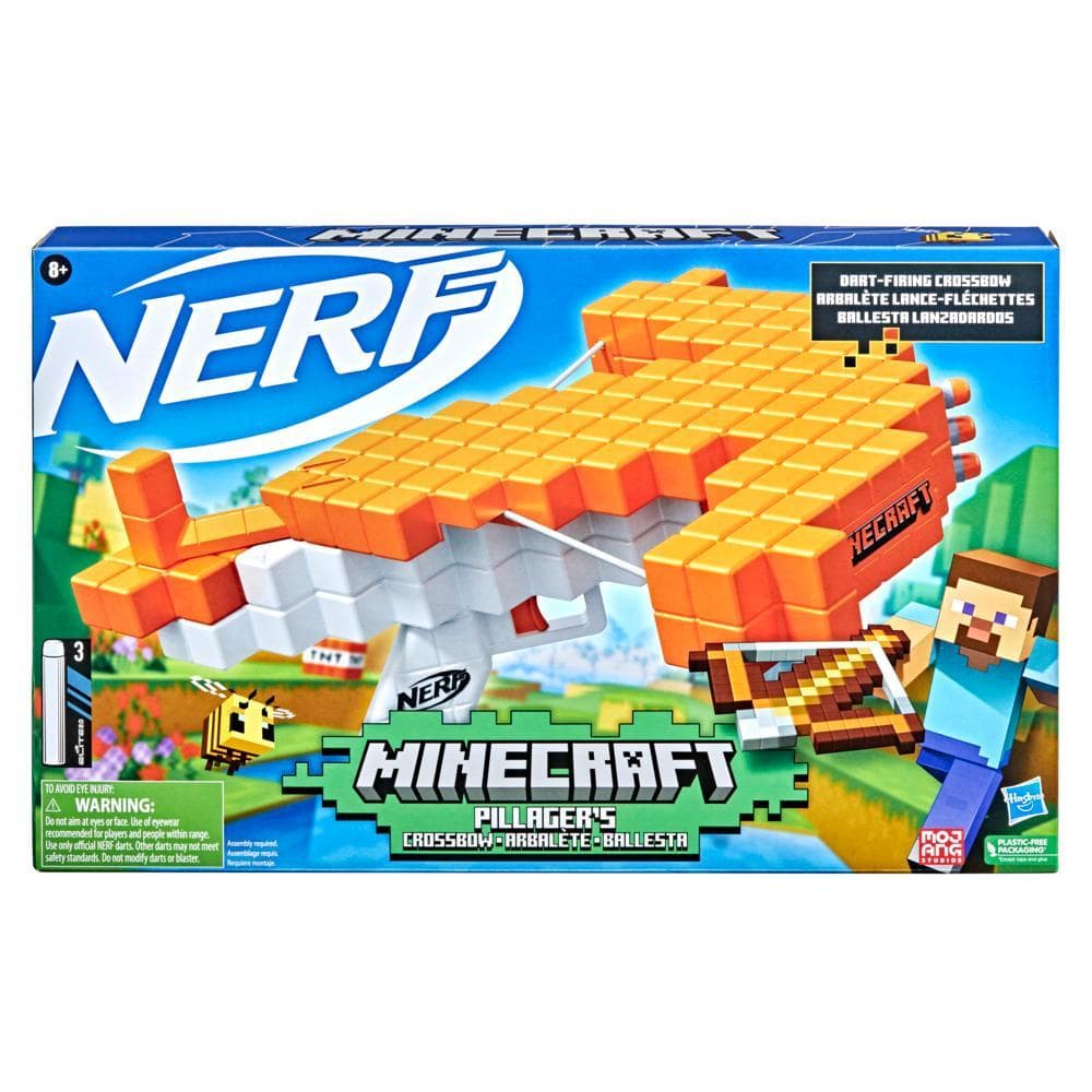 NERF MINECRAFT PILLAGERS CROSSBOW KILÖVŐ