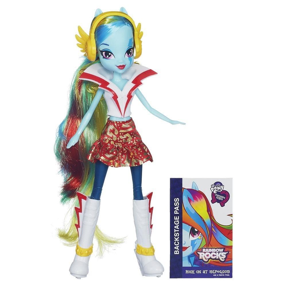 Equestria Girls Rainbow Dash Bambola Base