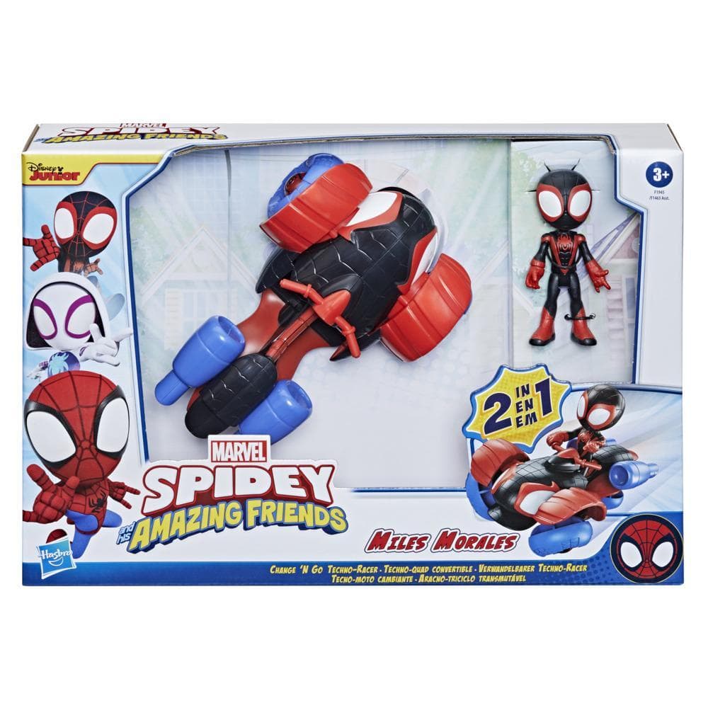 SPIDEY I SUPER-KUMPLE POJAZDY BOHATERÓW TECHNO RACER