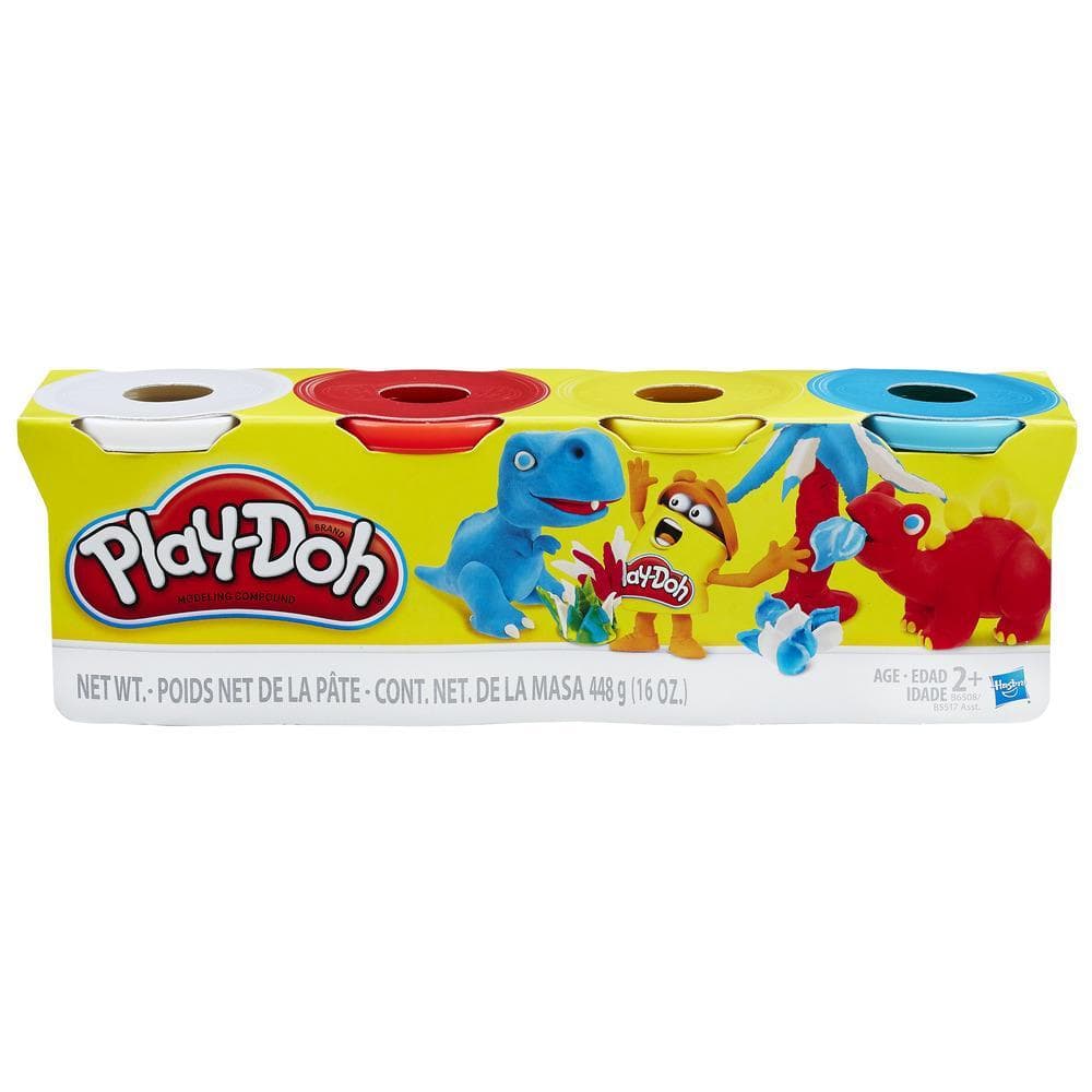 PLAY-DOH TUBA 4-PAK KLASYCZNE KOLORY